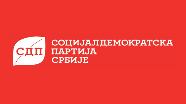 Logo SDP - Srbija izbori