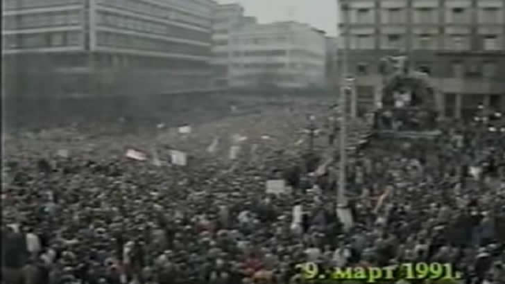 Deveti mart 1991. godine - Srbija izbori