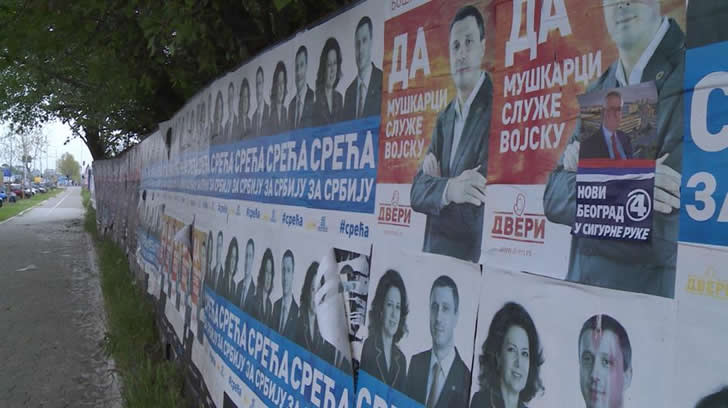Bilbord - Srbija izbori
