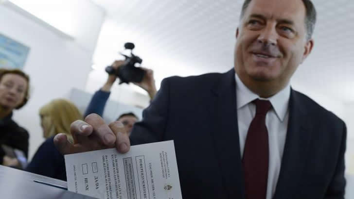 Milorad Dodik - Srbija izbori