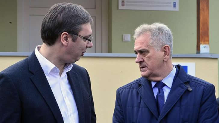 Tomislav Nikolić i Aleksandar Vučić - Srbija izbori