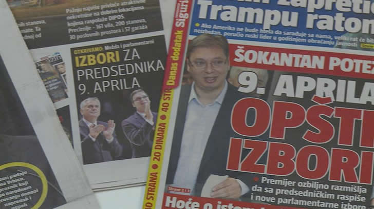 Mediji u Srbiji - Srbija izbori