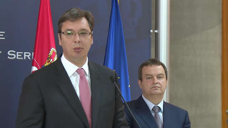 Vučić i Dačić - Srbija izbori