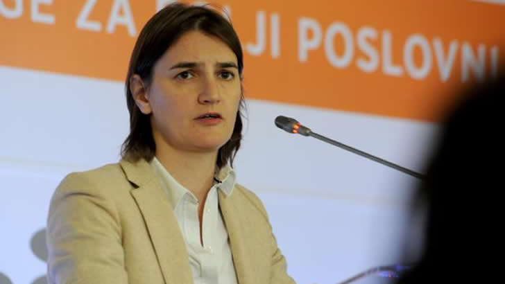 Ana  Brnabić - Srbija izbori