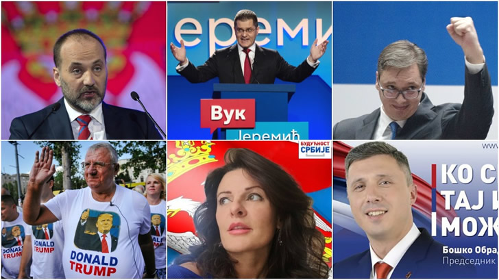 Kandidati - Srbija izbori