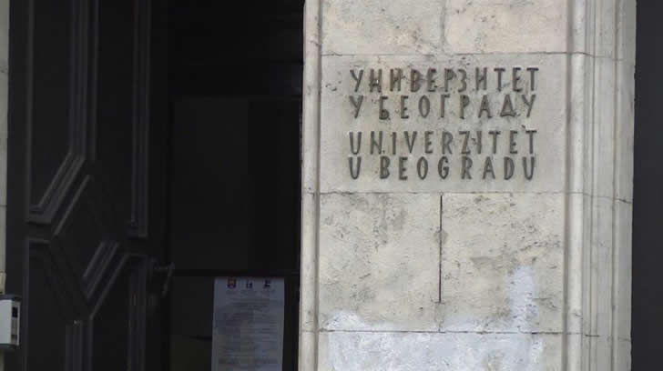Univerzitet u Beogradu - Srbija izbori
