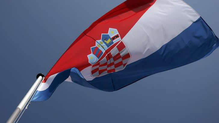 Hrvatska zastava - Srbija izbori