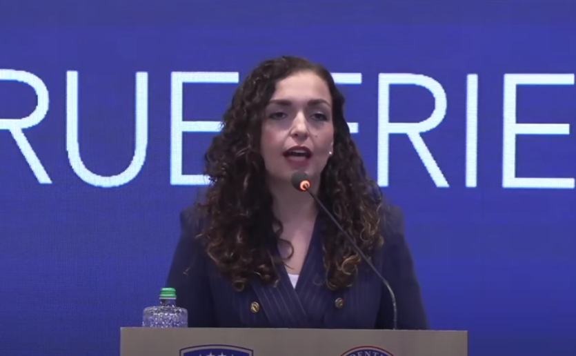 Foto: printscreen/youtube/ Vjosa Osmani